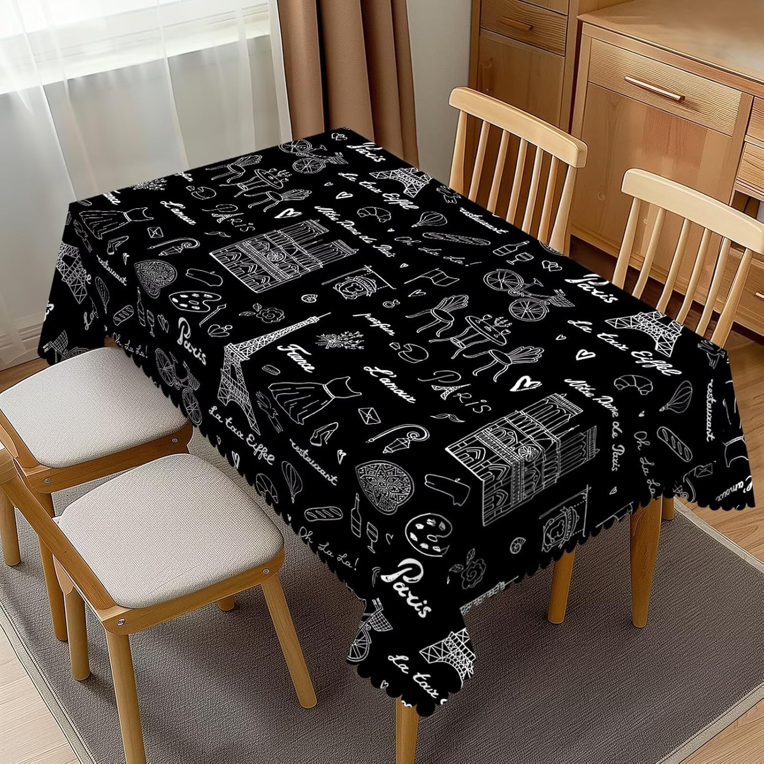 Home Textiles Paris - Eiffeltoren Tafelkleed Frankrijk Parijs Romantiek Kunst