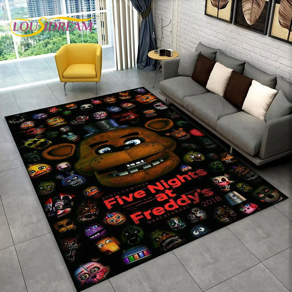 Home Textiles Sale - Horror Game FNAF Freddy Movie Tapijt