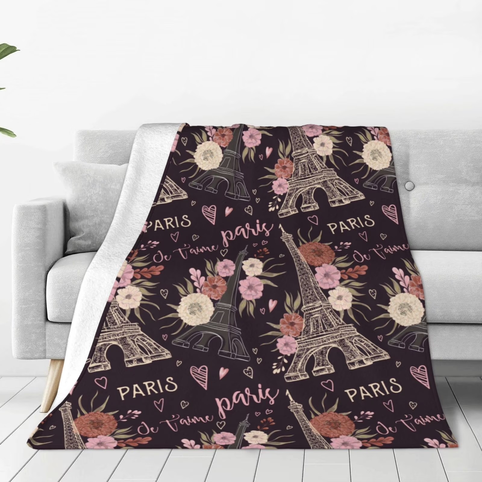 Romantisch Parijs Eiffeltoren  - Home Textiles Paris recensie en prijs