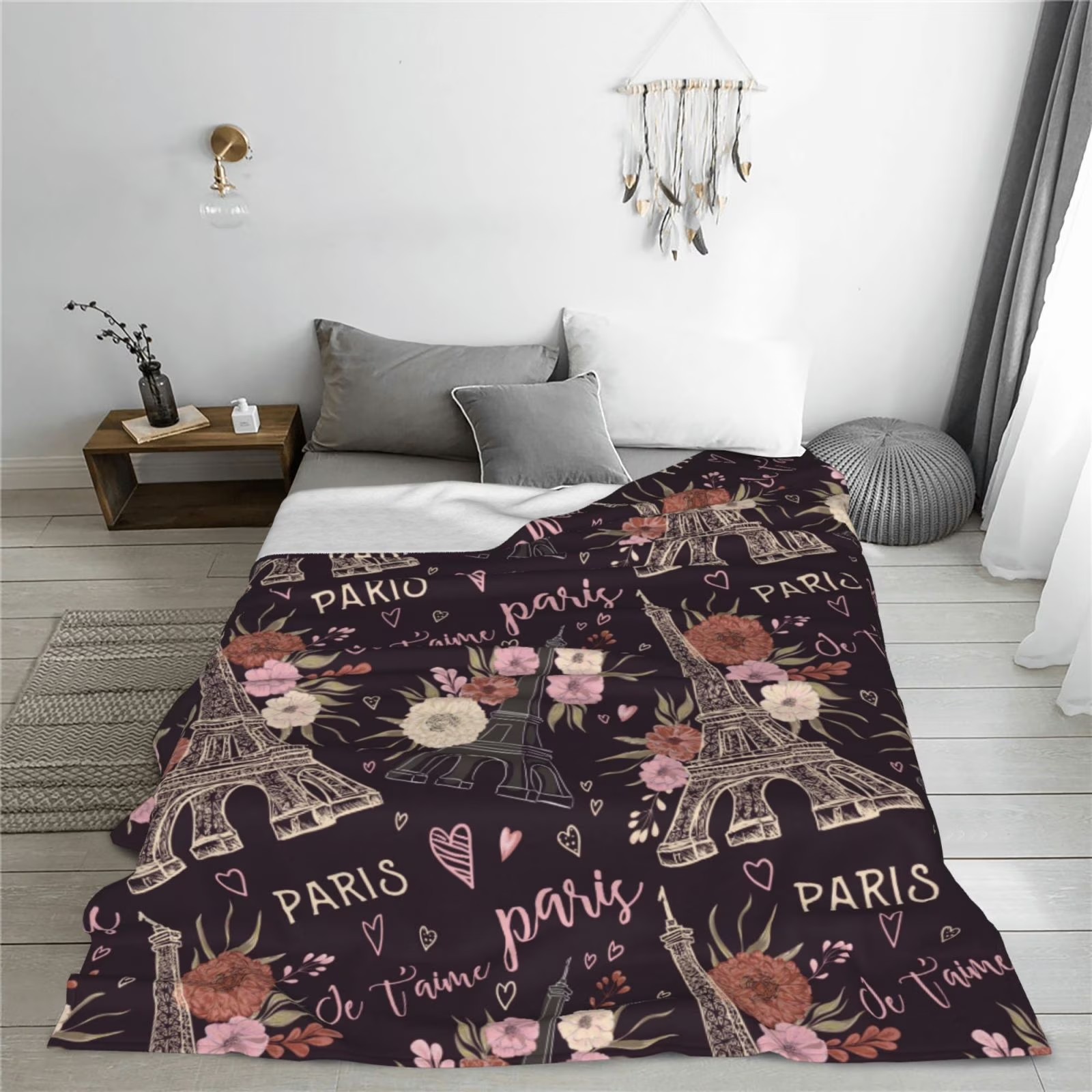 Romantisch Parijs Eiffeltoren  - Home Textiles Paris recensie en prijs