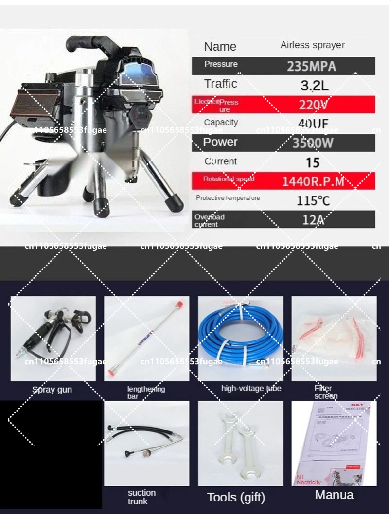 Professionele 3.2L Airless Spu - Home Textile Industry recensie en prijs