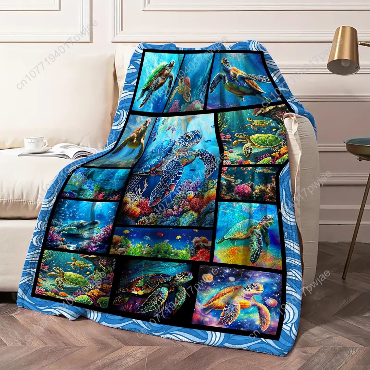 Zeeschildpad Flanel Gooi Deken - Home Textiles & Furnishings recensie en prijs