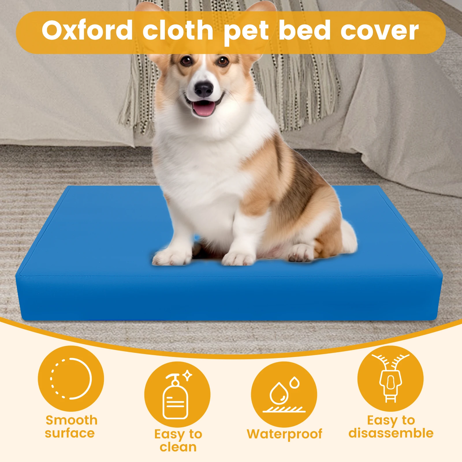 Hondenbedovertrek Oxfordstof W - Mattress Protector Waterproof recensie en prijs