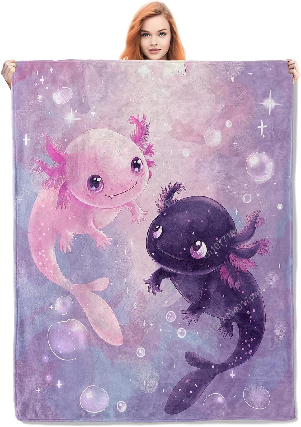 Axolotl Deken Schattig Axolotl - Home Textiles & Furnishings recensie en prijs