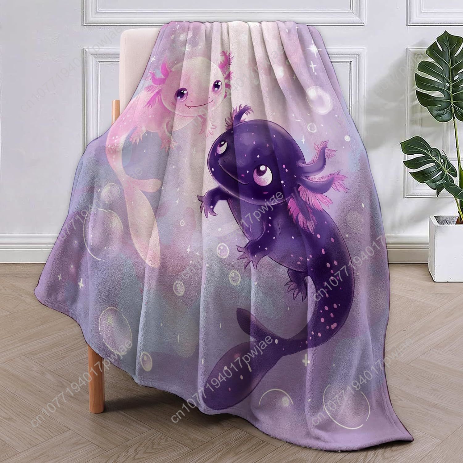 Axolotl Deken Schattig Axolotl - Home Textiles & Furnishings recensie en prijs