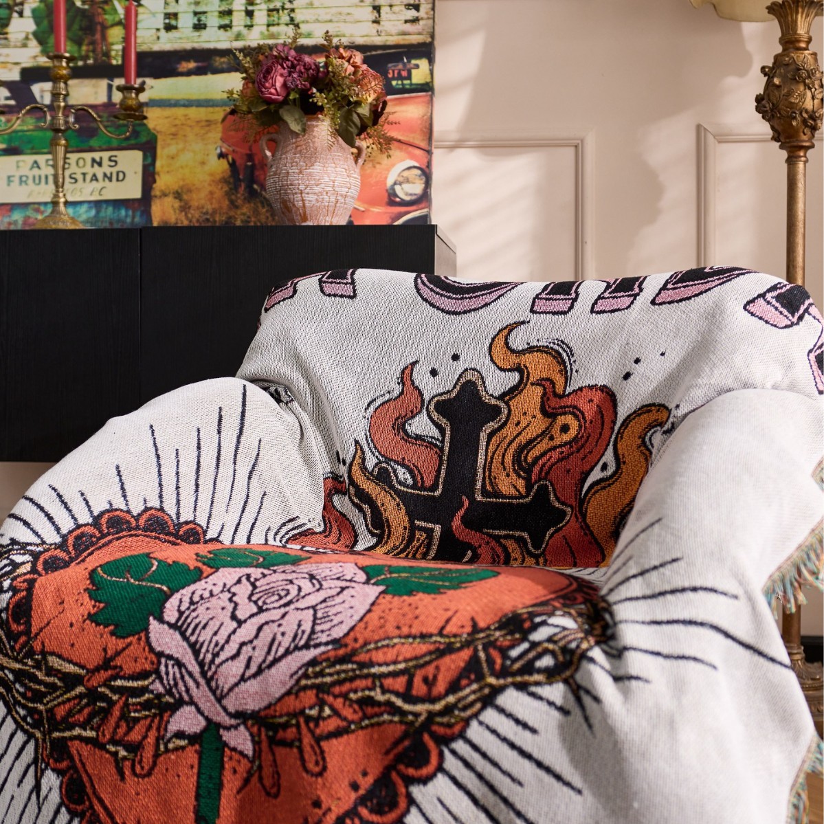 Textielstad Vintage Tattoo Sty - Home Textiles City recensie en prijs