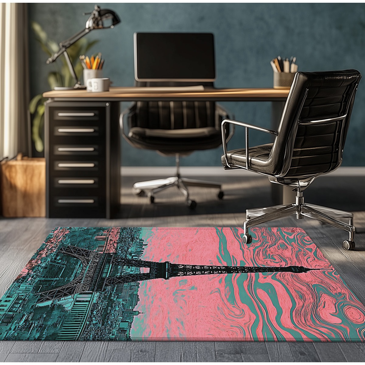 Crystal Velvet Rug Eiffeltoren - Home Textiles Paris recensie en prijs