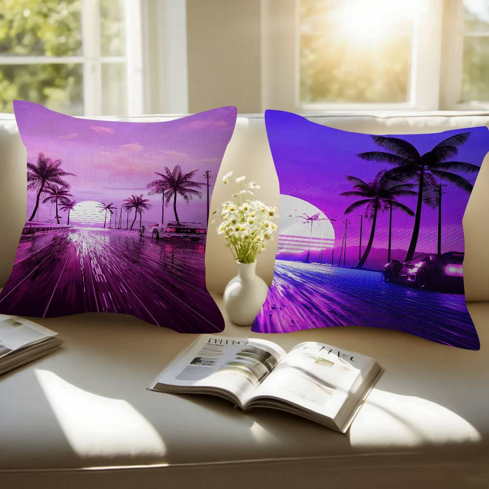 Neon Night City Landscape jare - Home Textiles City recensie en prijs