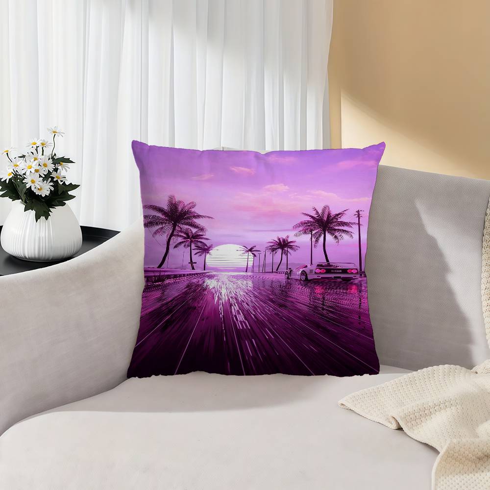 Neon Night City Landscape jare - Home Textiles City recensie en prijs
