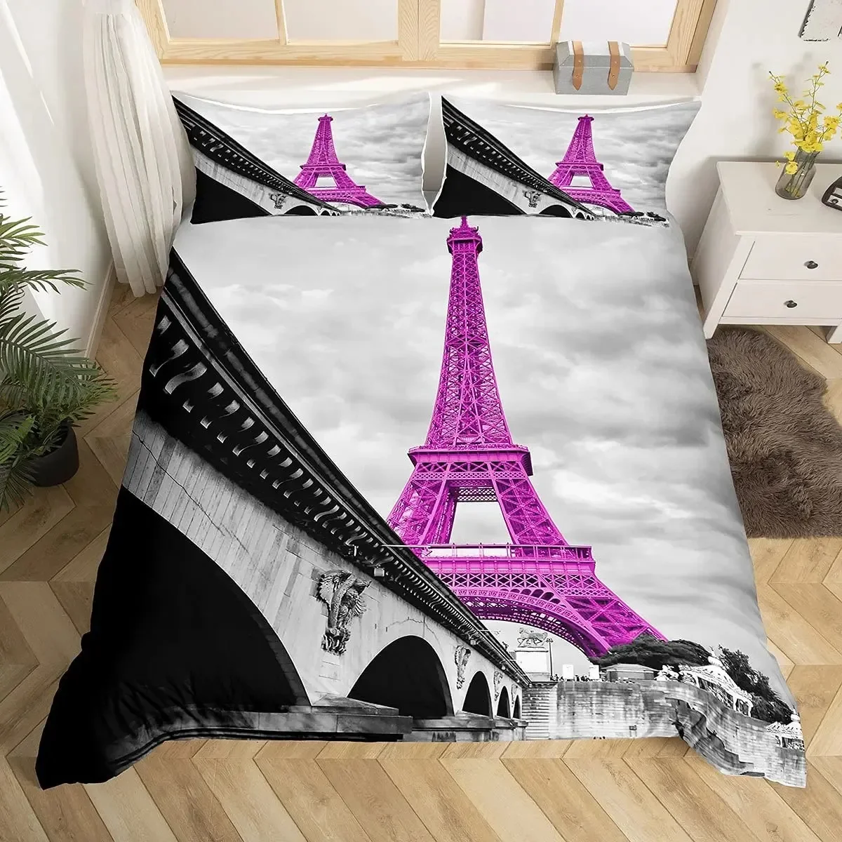 Eiffeltoren Parijs Thema Comfo - Home Textiles Paris recensie en prijs