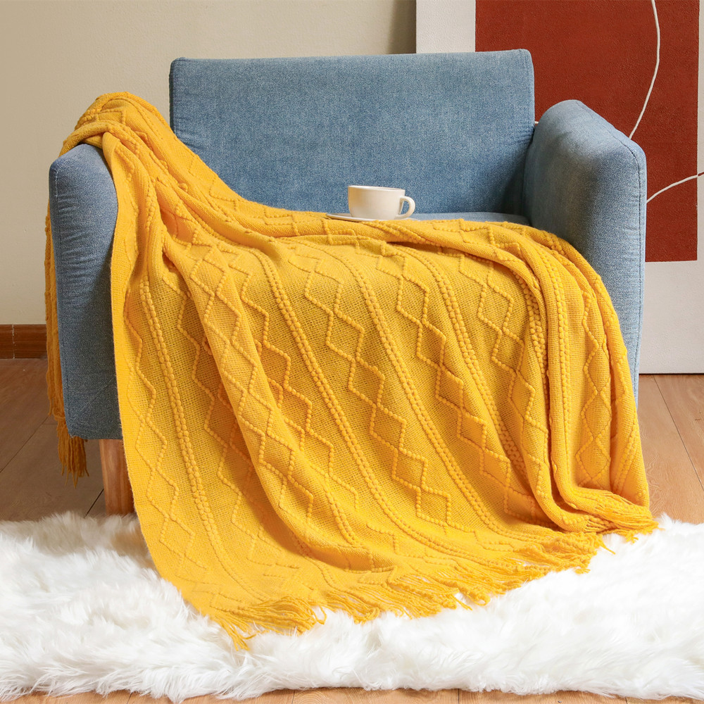 Textielstad Diamond Knit deken - Home Textiles City recensie en prijs
