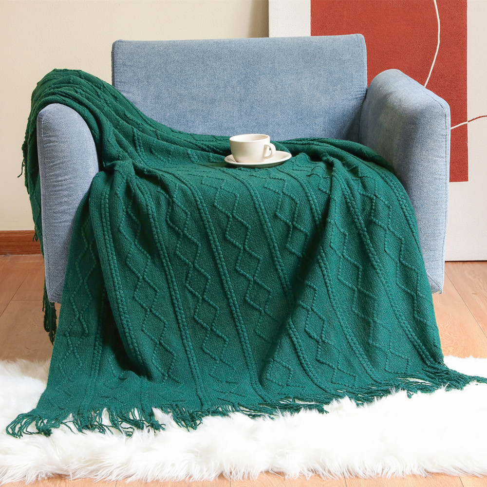 Textielstad Diamond Knit deken - Home Textiles City recensie en prijs