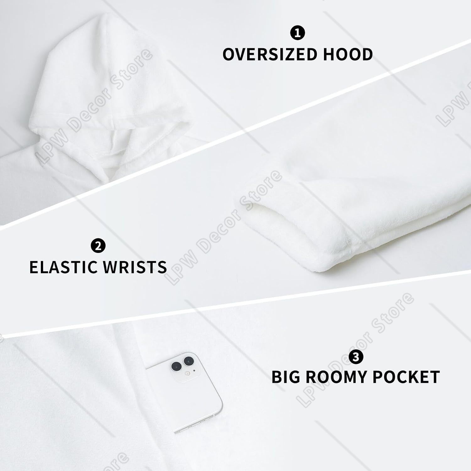 Tower Paris Print Dekenhoodies - Home Textiles Paris recensie en prijs