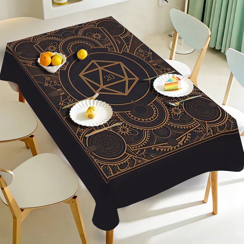 Steampunk zwart gouden tandwie - Home Textiles & Furnishings recensie en prijs