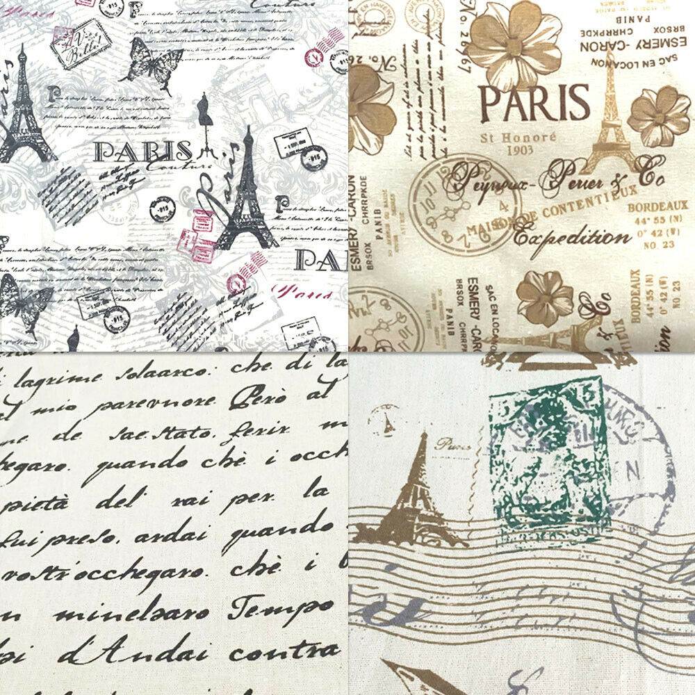 Parijs Eiffeltoren Bloemzegel  - Home Textiles Paris recensie en prijs