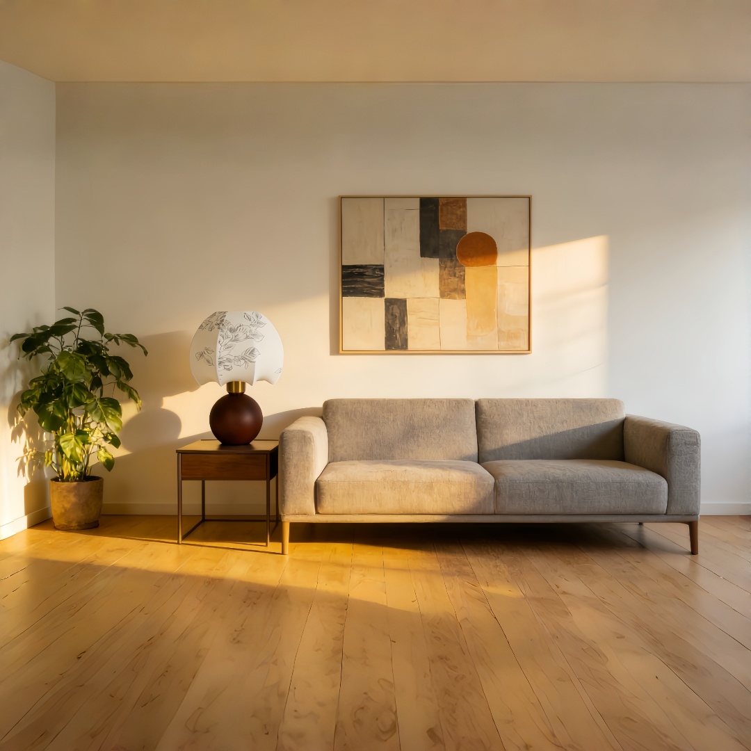 Vintage bloementafellamp, midd - Home Textiles & Furnishings recensie en prijs