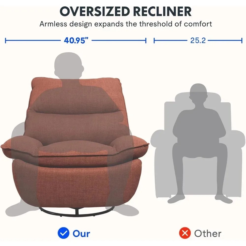 Draaibare relaxfauteuil, 360 g - Home Textiles Of Scandinavia recensie en prijs