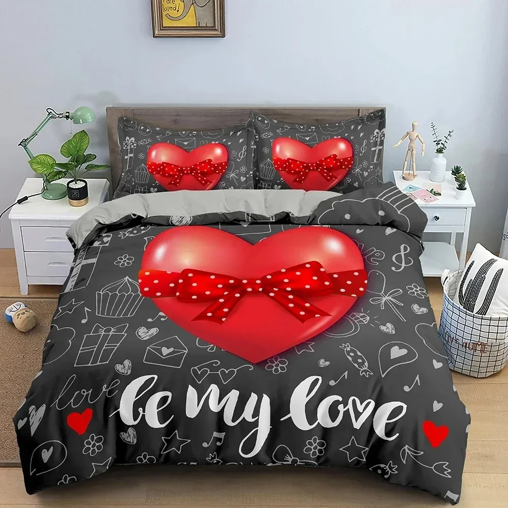 3D Liefdeshart Dekbedovertrek  - Home Textiles Paris recensie en prijs