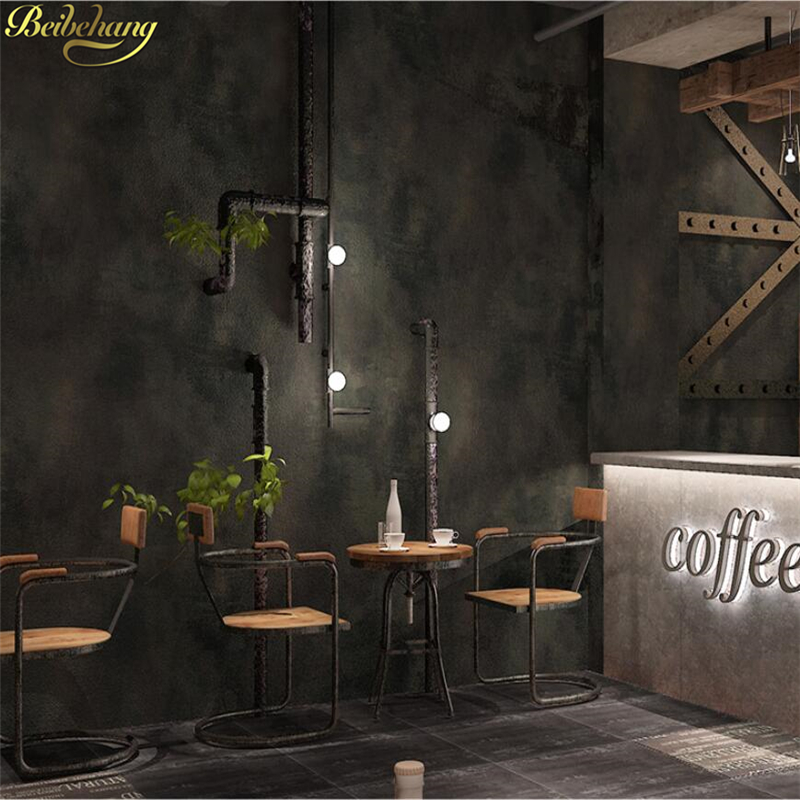 Retro cementgrijs behang puur  - Home Textile Industry recensie en prijs