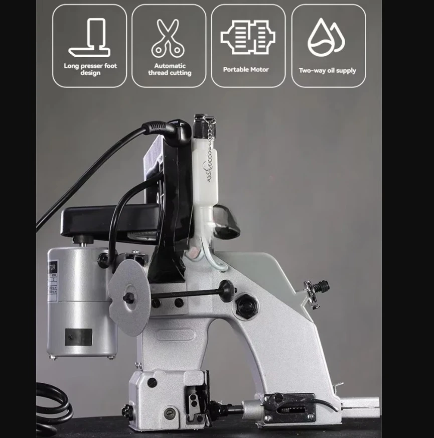 Industriële elektrische naaima - Home Textile Industry recensie en prijs