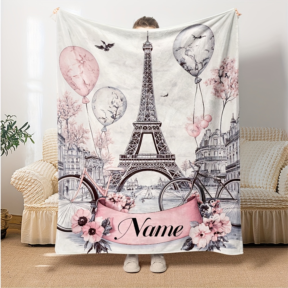 Gepersonaliseerde Parijs-deken - Home Textiles Paris recensie en prijs