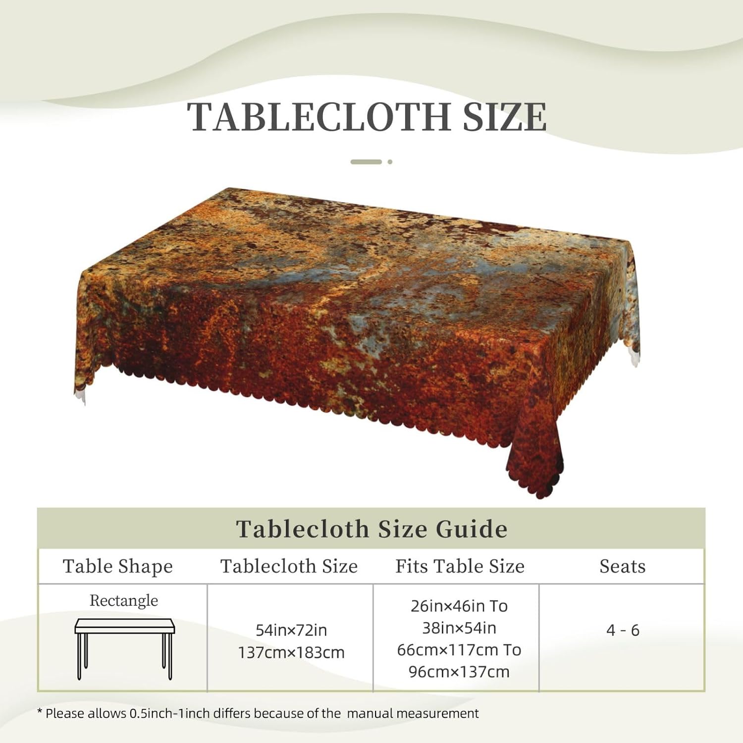 Industriële bruine roestkleuri - Home Textile Industry recensie en prijs